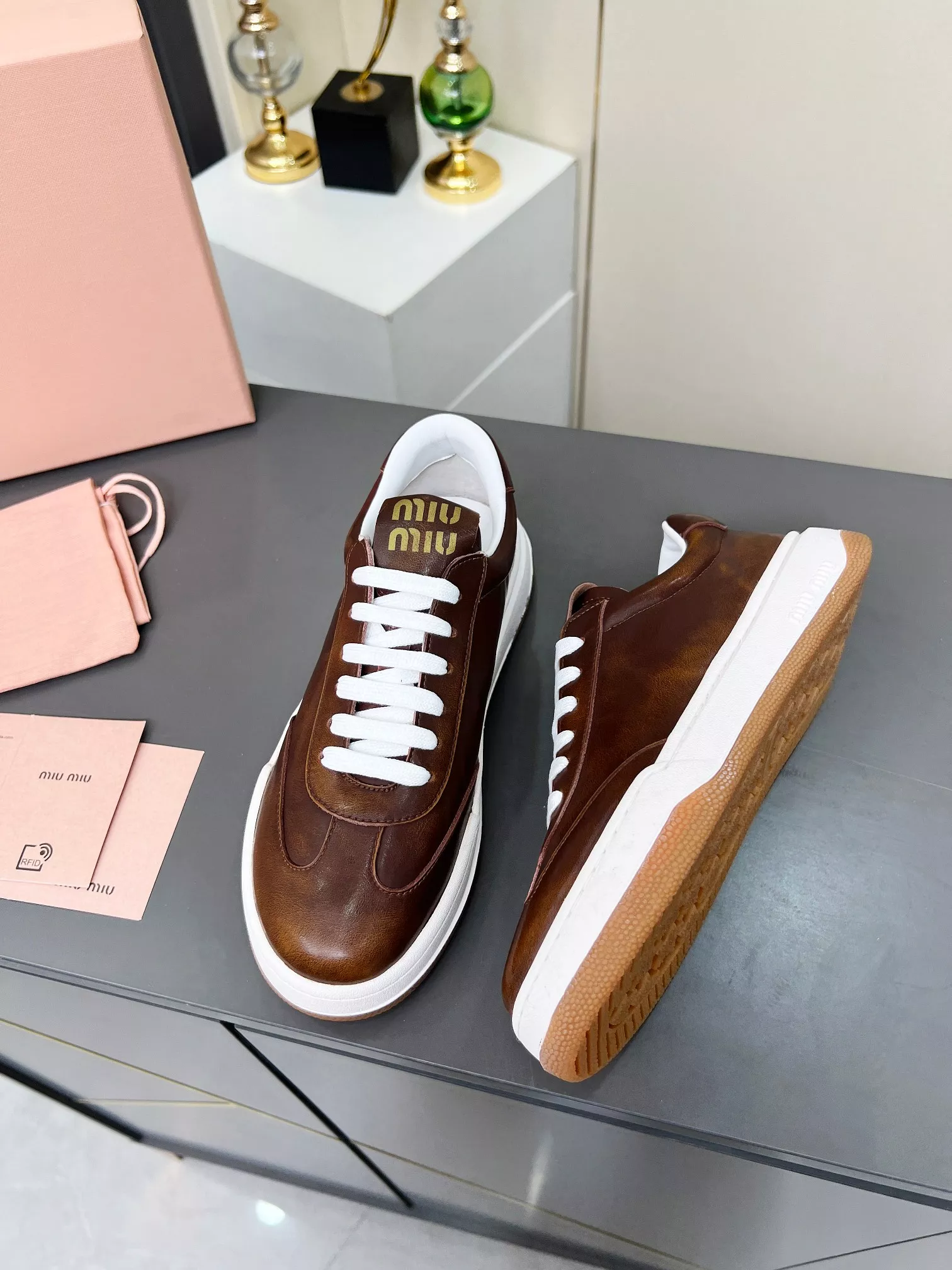 Durable 7864 MIU MIU Casual Shoes For Women