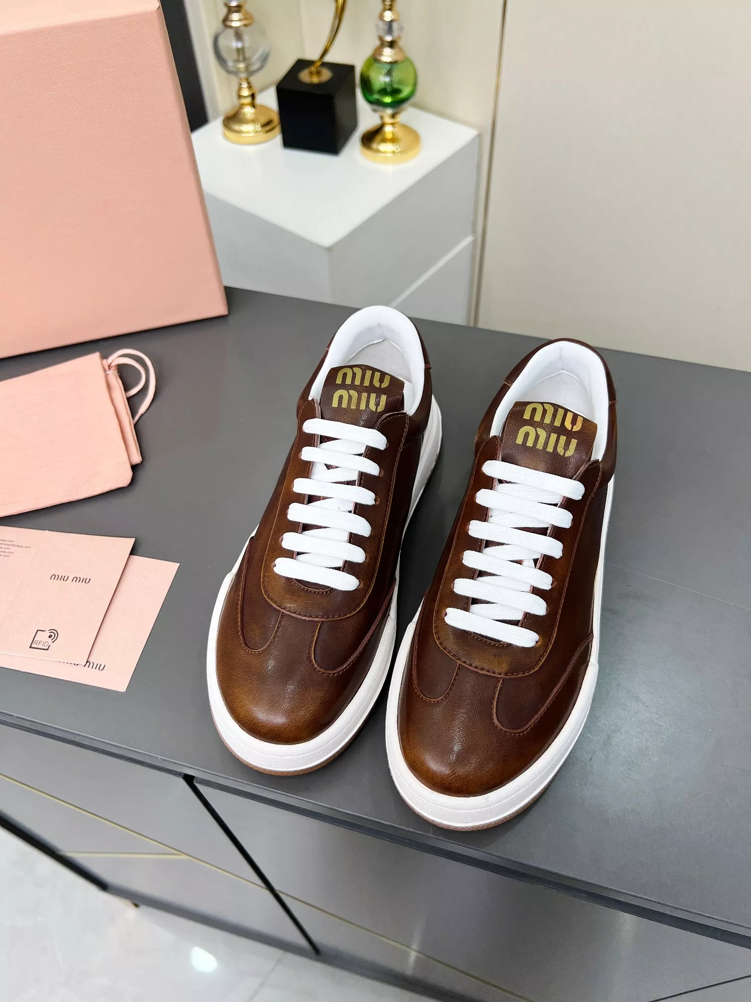 Durable 7864 MIU MIU Casual Shoes For Women