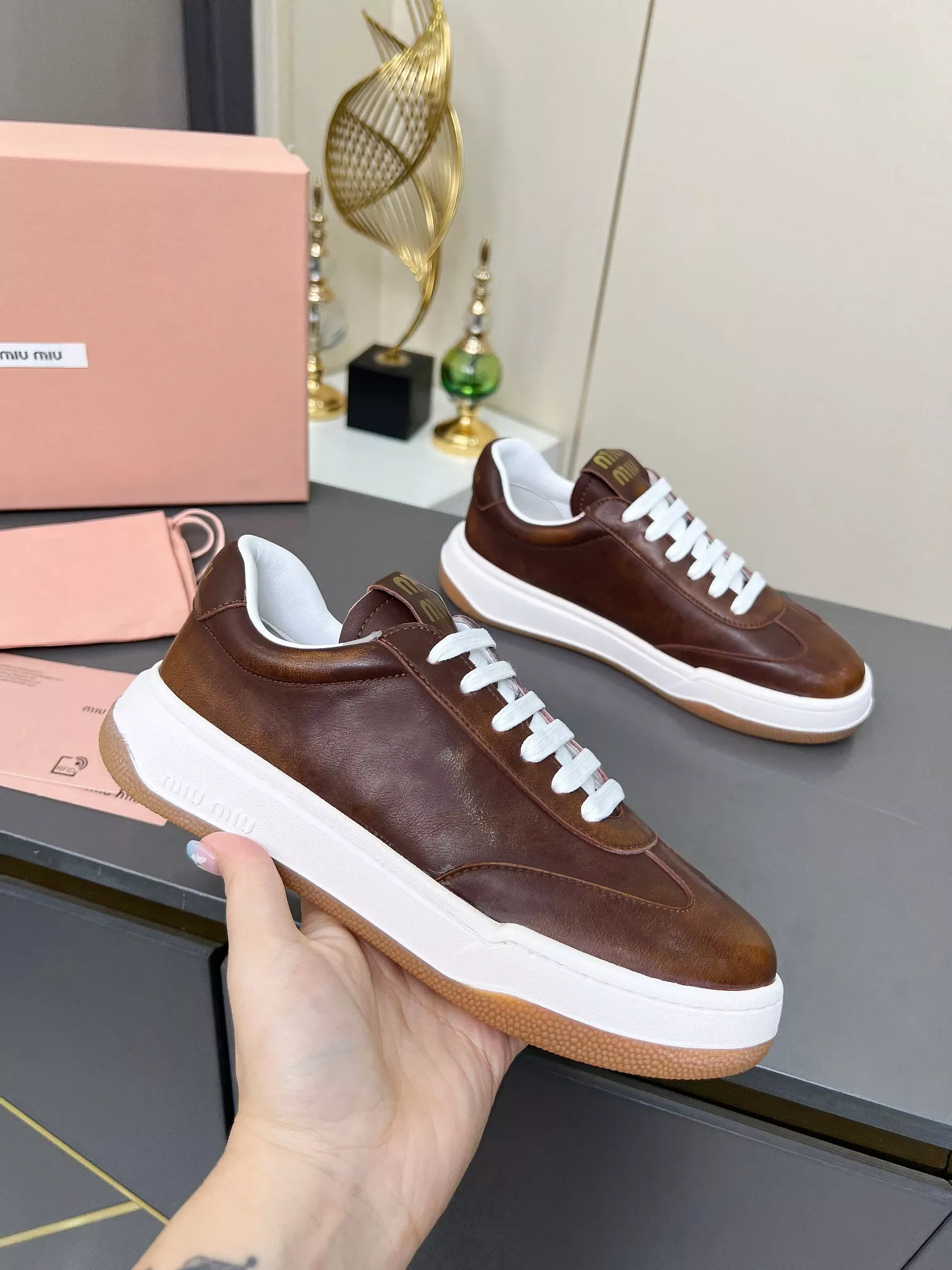 Durable 7864 MIU MIU Casual Shoes For Women