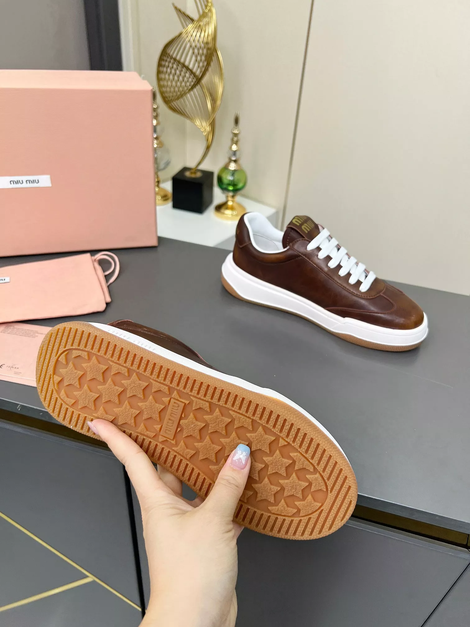 Durable 7864 MIU MIU Casual Shoes For Women