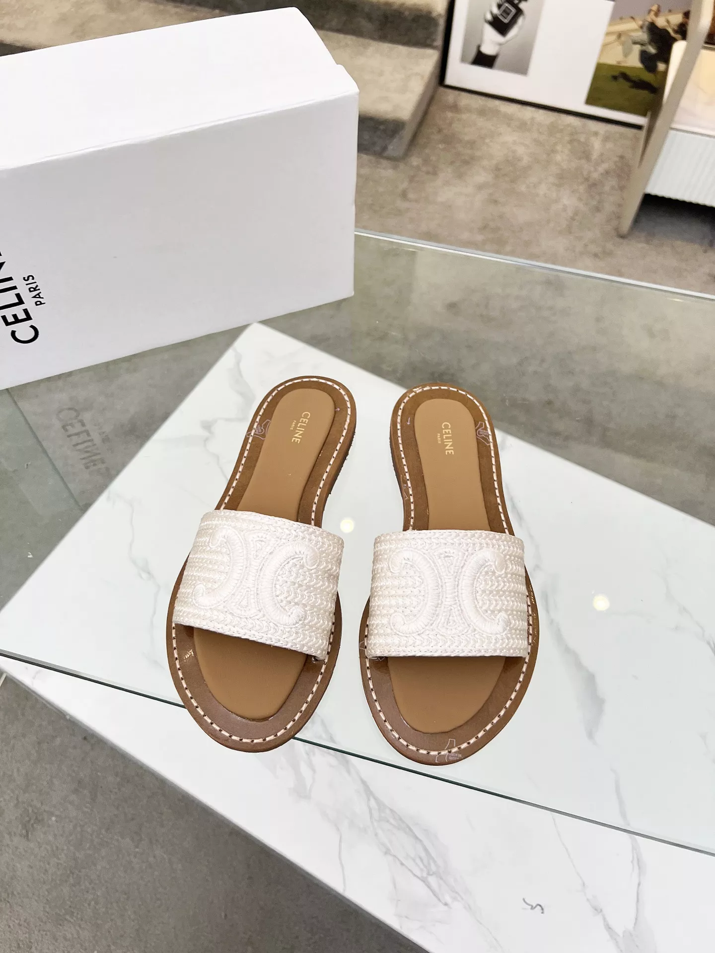 Durable 7983 Celine Slippers For Women