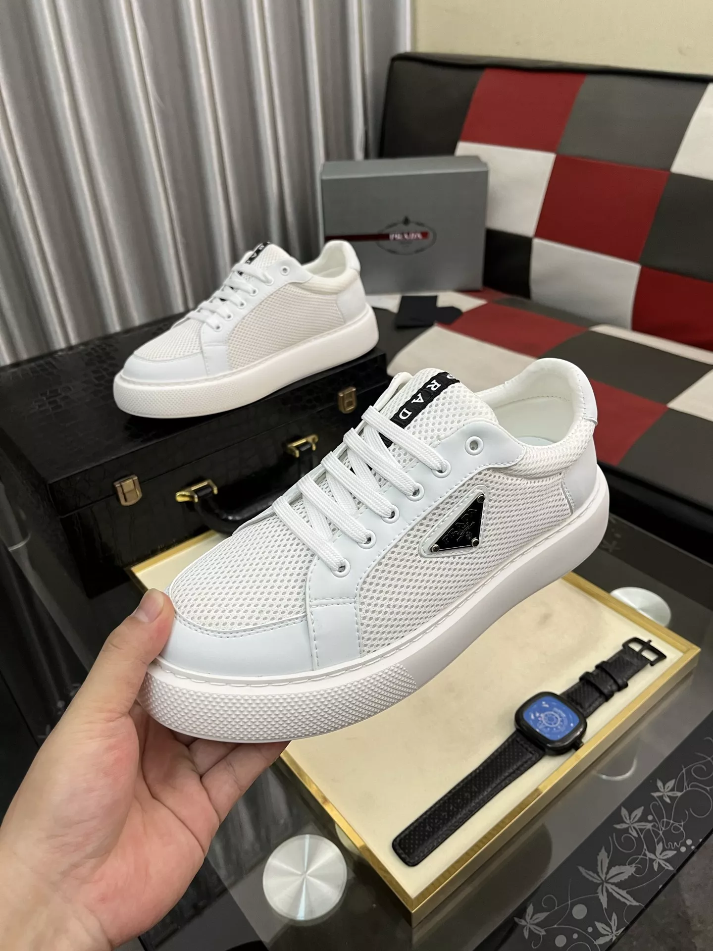 Durable 806 Prada Casual Shoes For Men