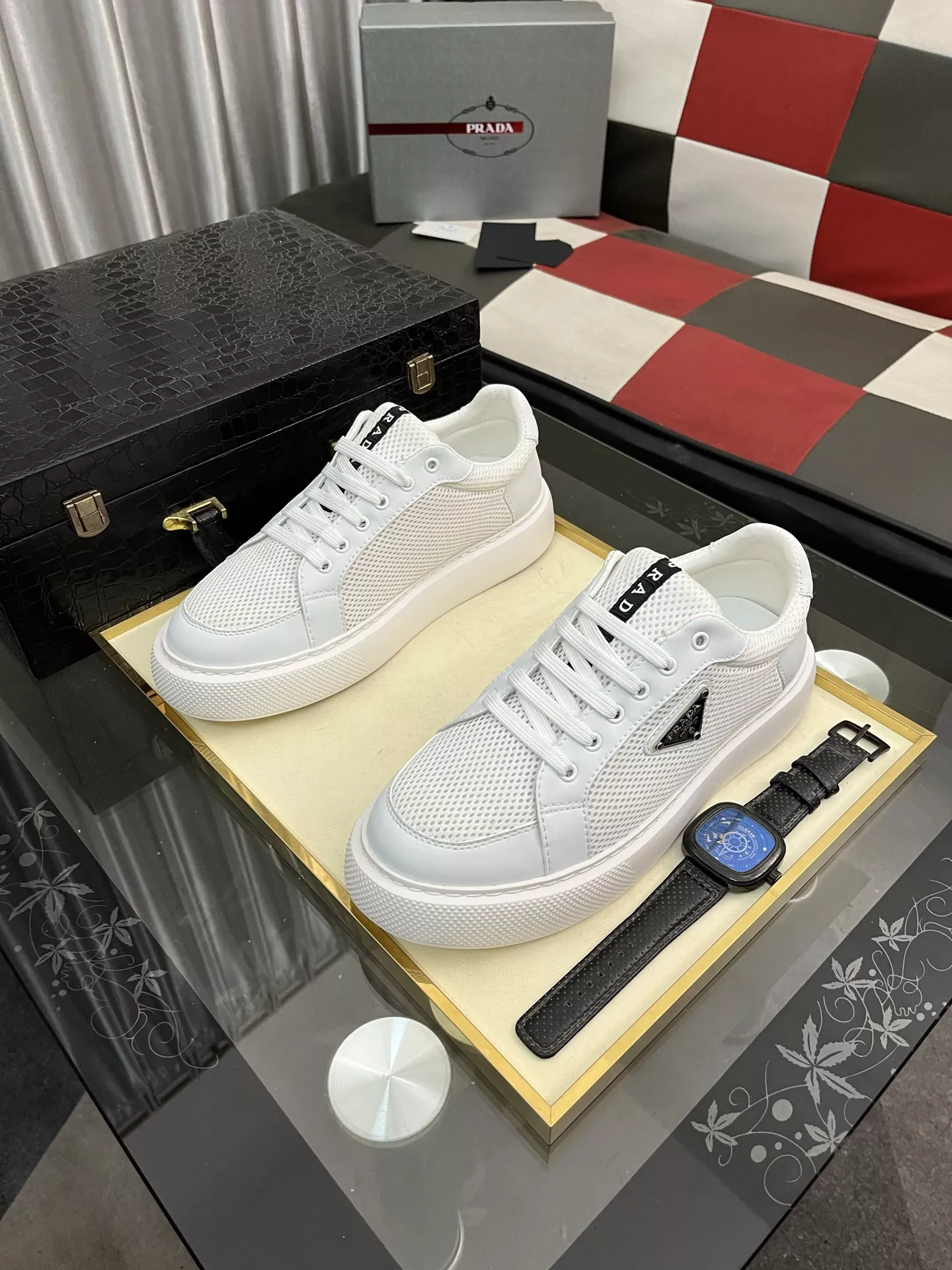 Durable 806 Prada Casual Shoes For Men