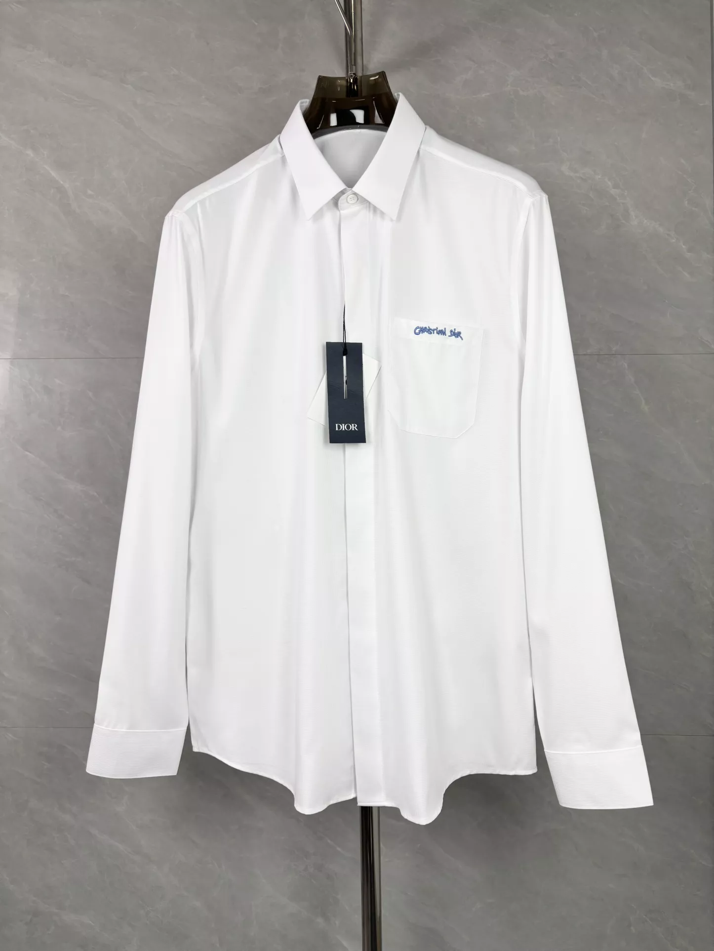 Durable 8076 Christian Dior Shirts Long Sleeved For Men