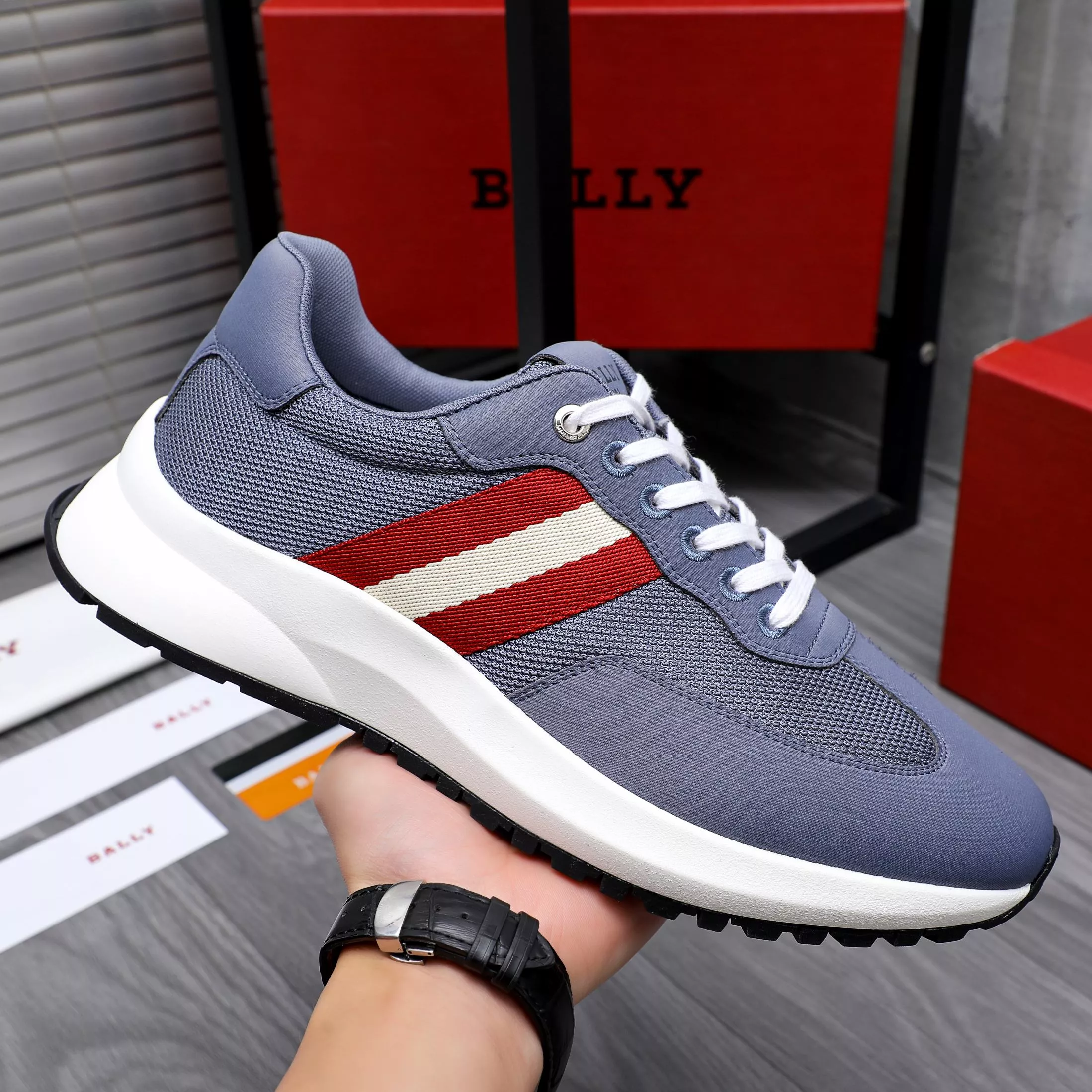 Durable 8203 Bally Casual Shoes For Men