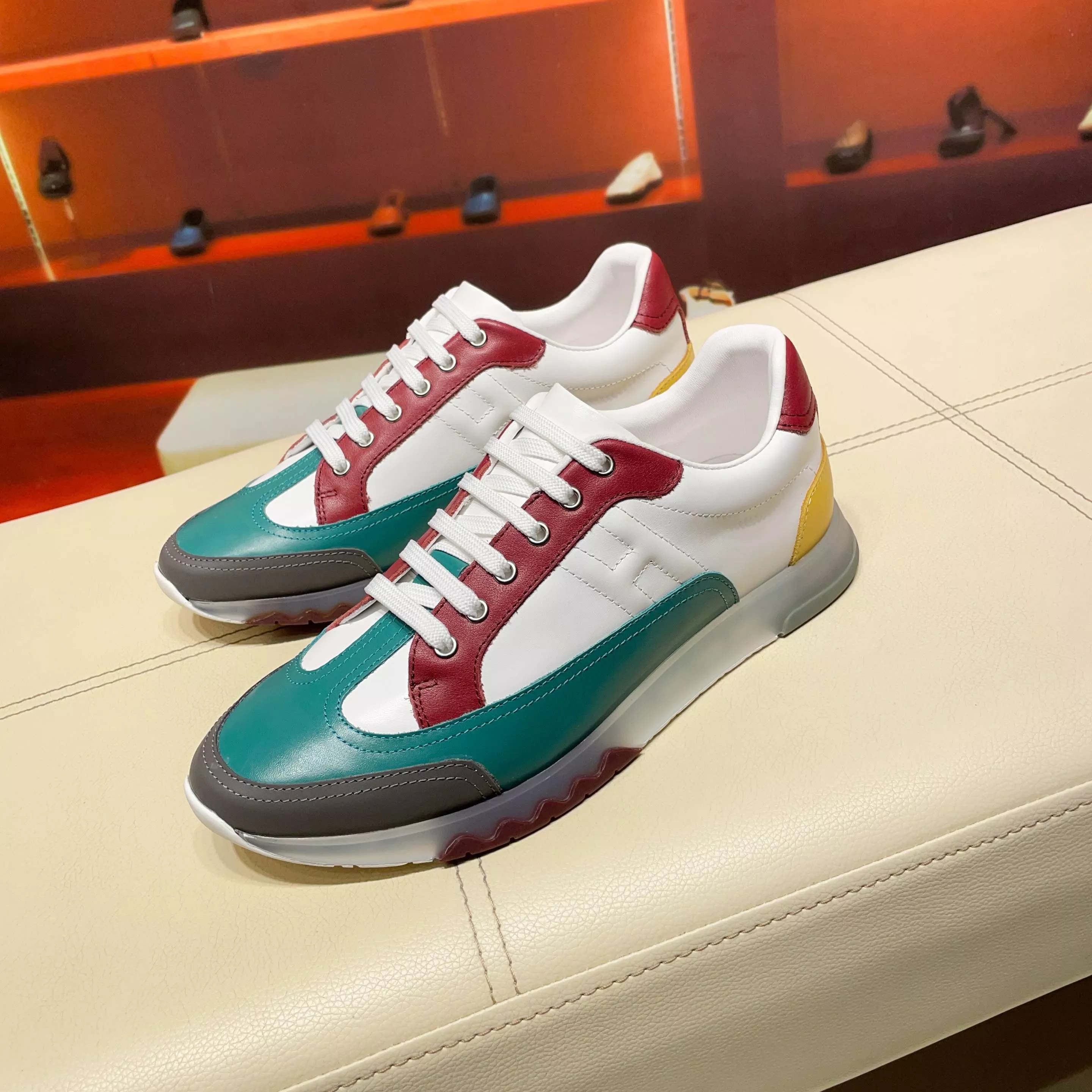 Durable 8252 Hermes Casual Shoes For Men