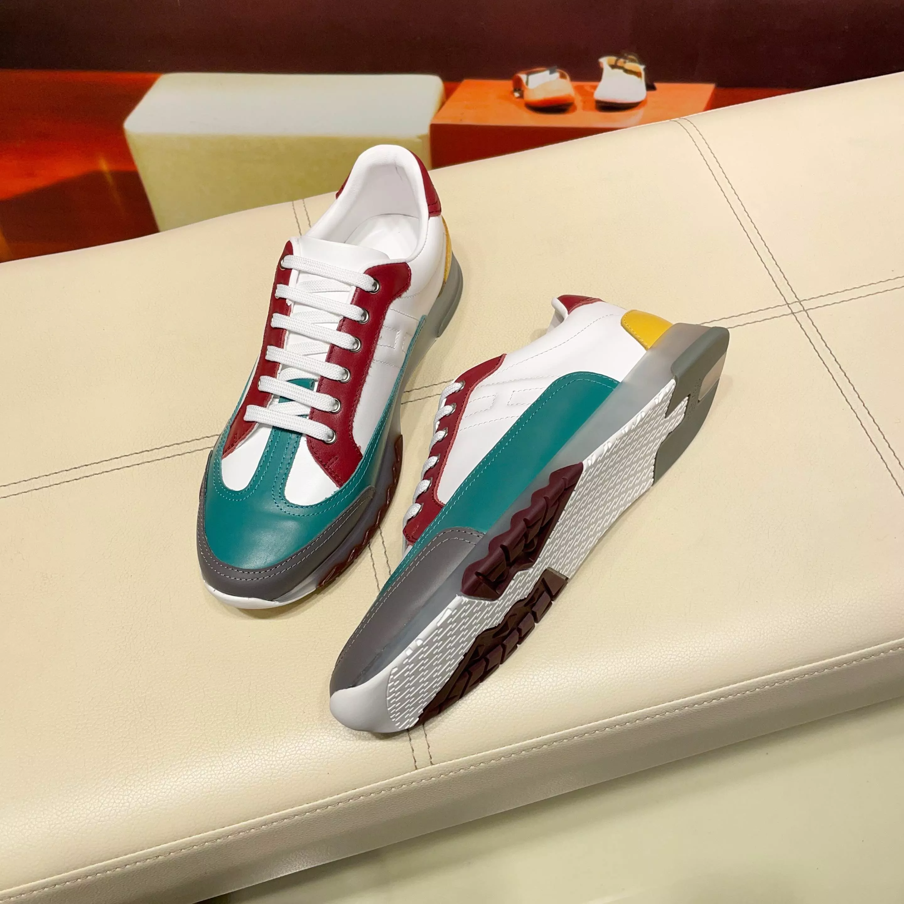 Durable 8252 Hermes Casual Shoes For Men