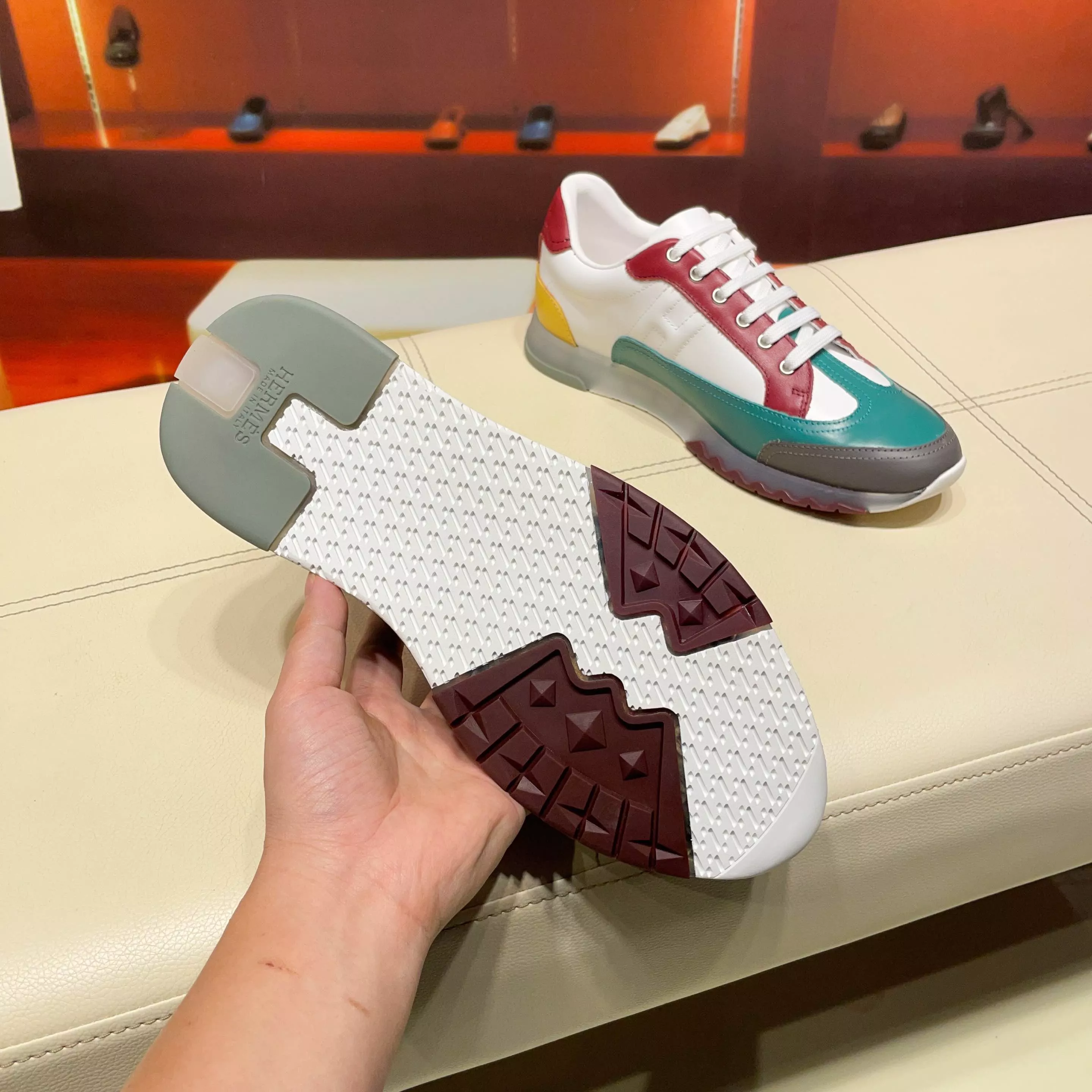Durable 8252 Hermes Casual Shoes For Men