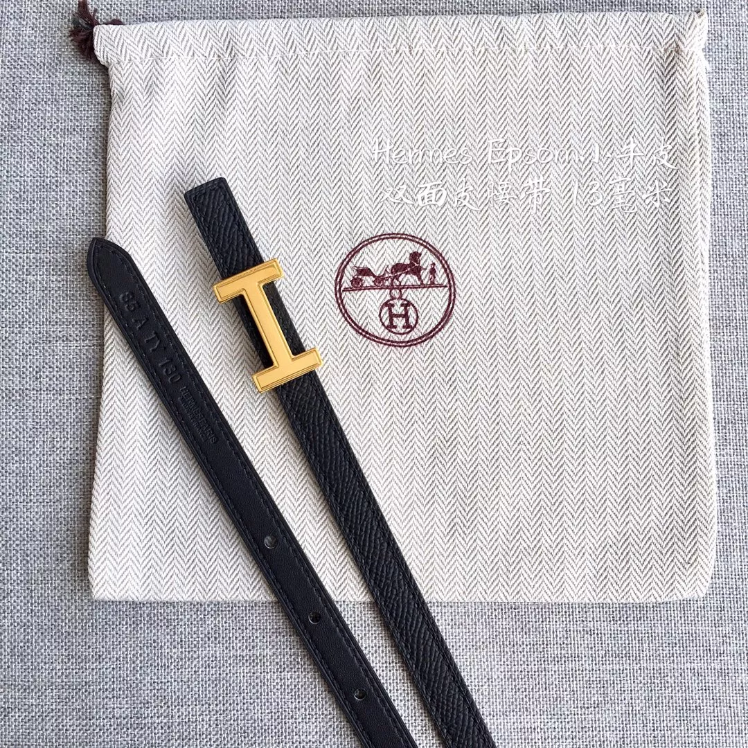 Durable 8395 Hermes AAA Quality Belts In 1.3cm For Women