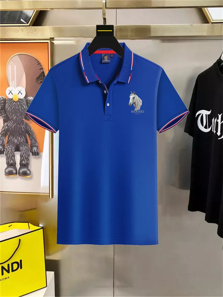 Durable 8410 Hermes T-Shirts Short Sleeved For Men