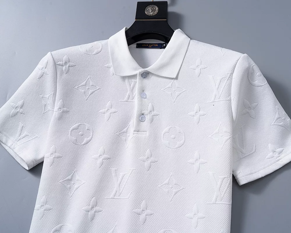 Durable 8419 Louis Vuitton LV T-Shirts Short Sleeved For Men