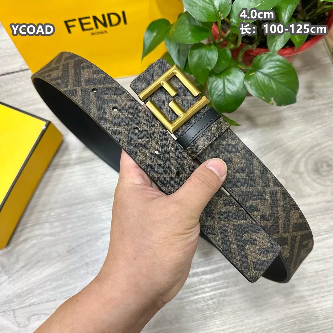 Durable 8423 Fendi AAA Quality Belts For Men