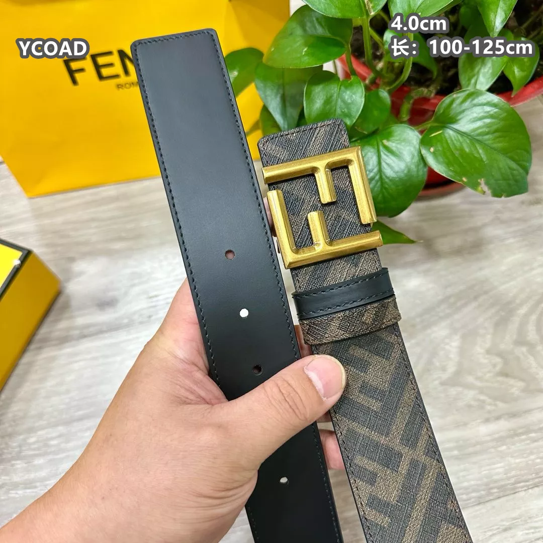 Durable 8423 Fendi AAA Quality Belts For Men