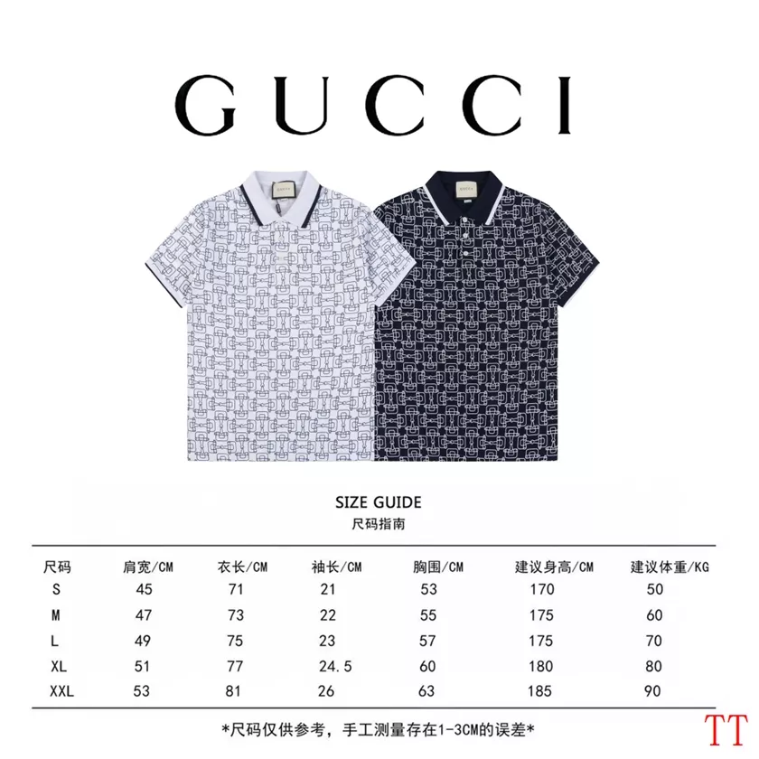 Durable 8426 Gucci T-Shirts Short Sleeved For Unisex