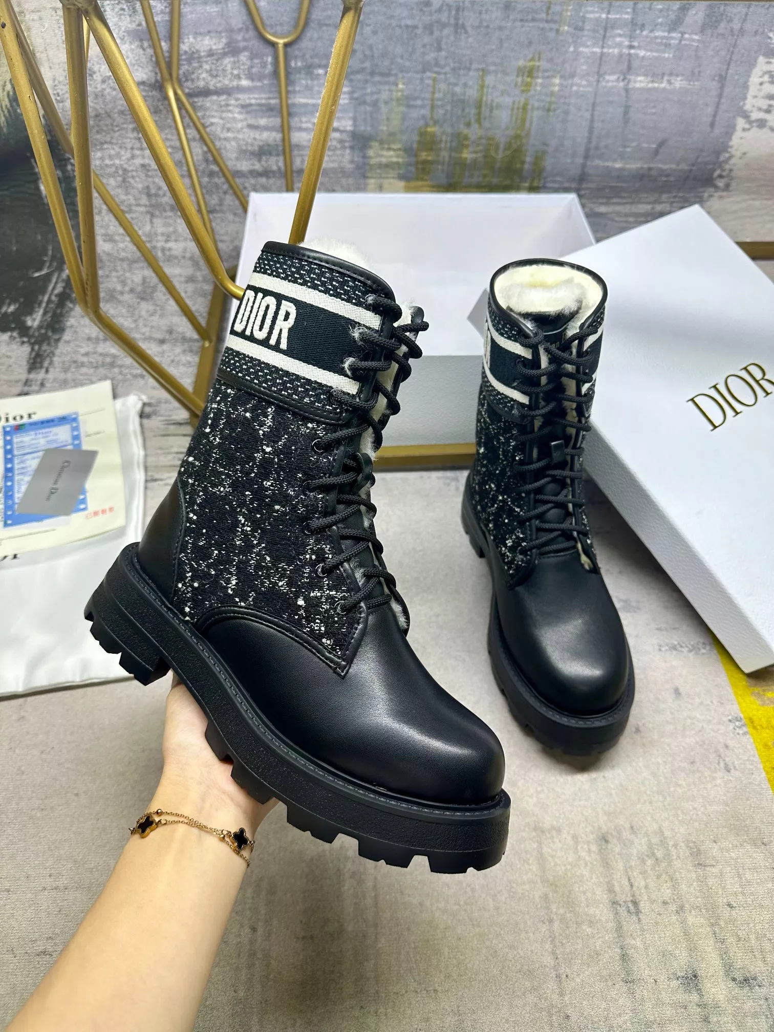 Durable 8441 Christian Dior Boots For Women