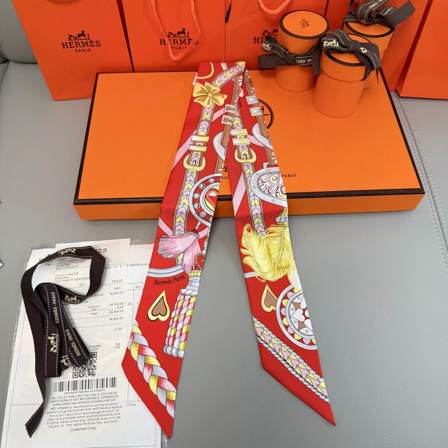 Durable 845 Hermes Silk Scarf