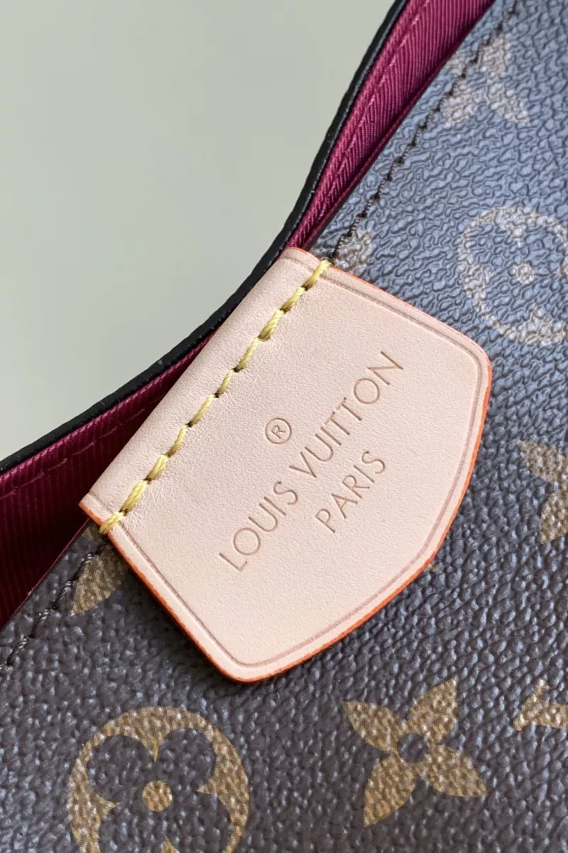 Durable 8505 Louis Vuitton AAA Quality Handbags In Rose Red For Women