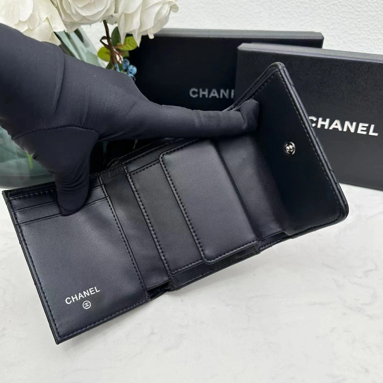 Durable 8535 Chanel AAA Quality Wallets For Women