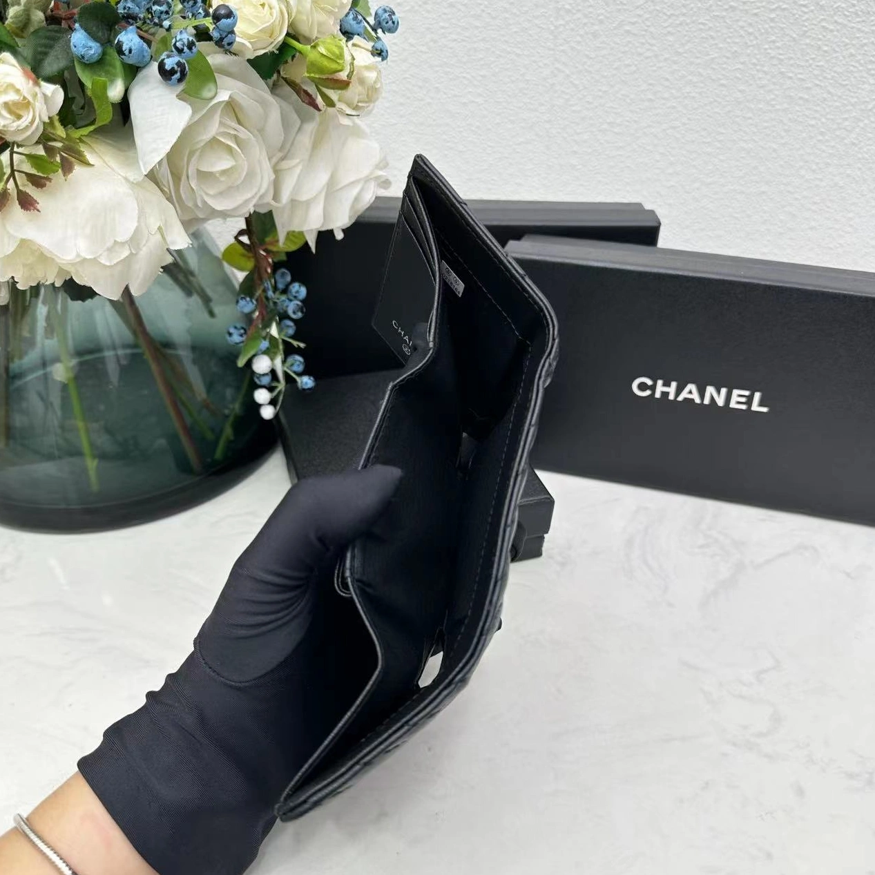 Durable 8535 Chanel AAA Quality Wallets For Women
