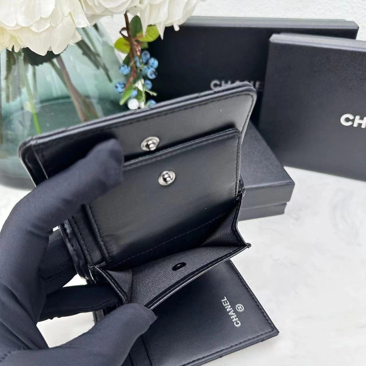 Durable 8535 Chanel AAA Quality Wallets For Women