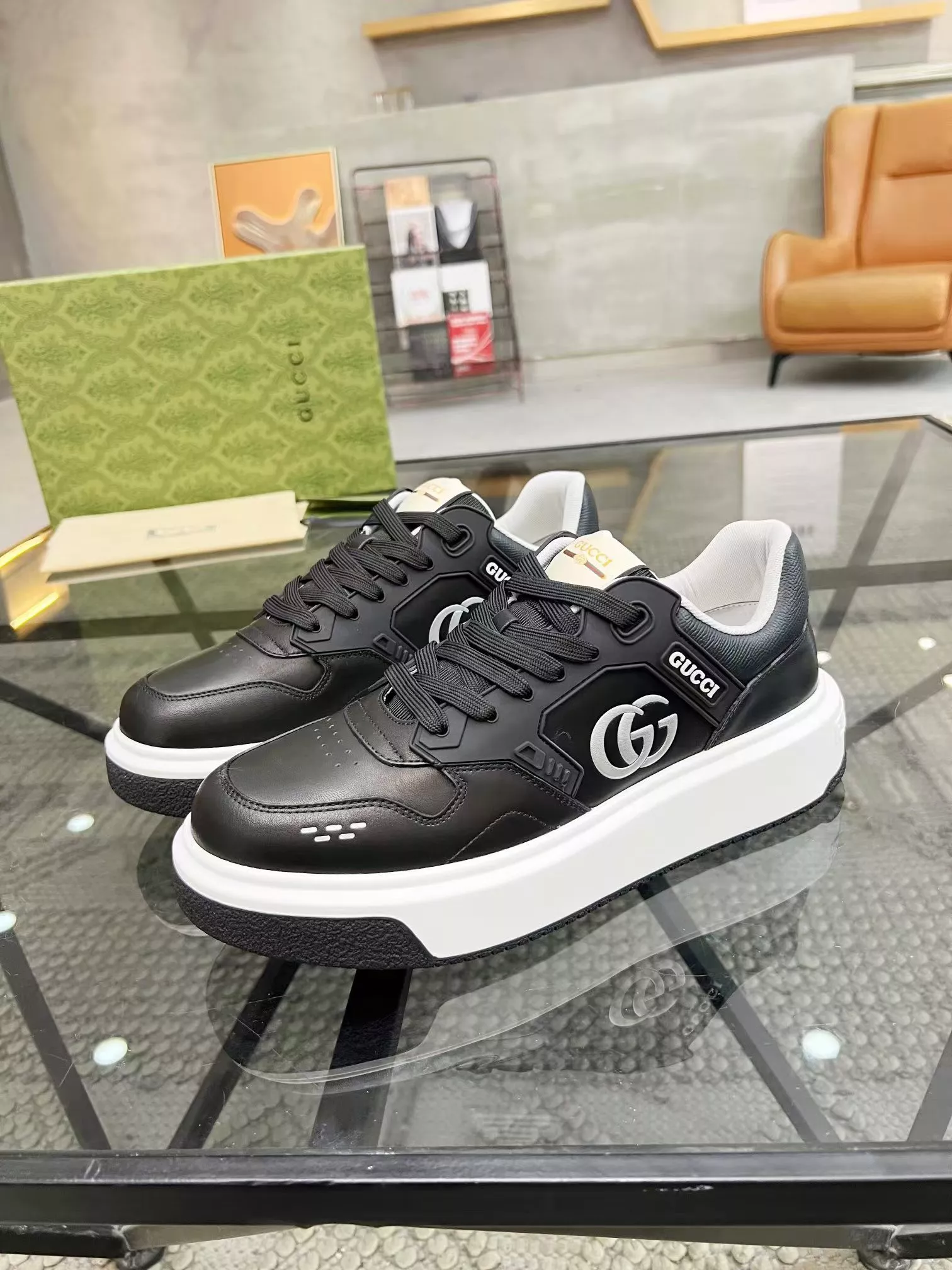 Durable 8605 Gucci Casual Shoes For Men