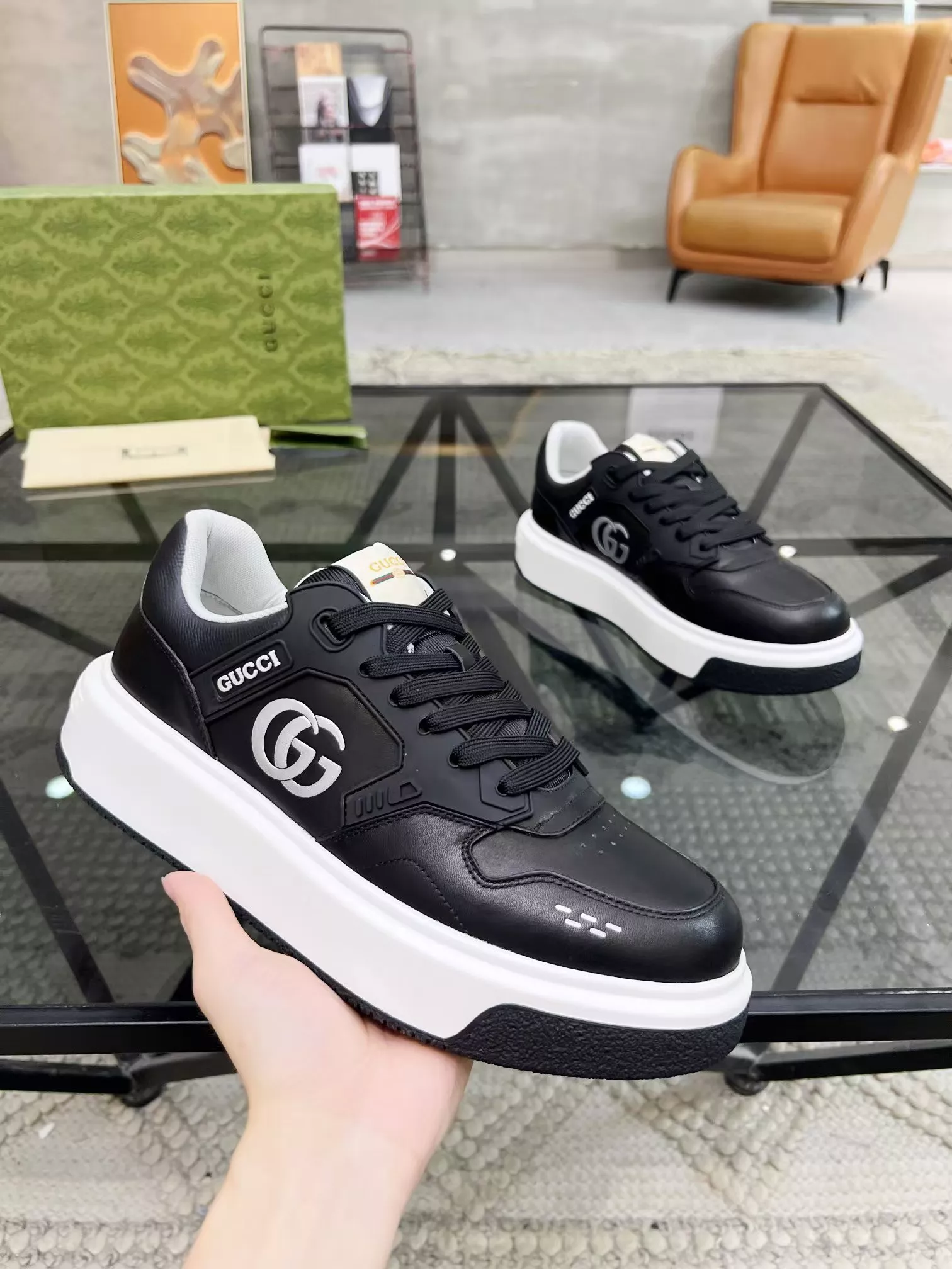 Durable 8605 Gucci Casual Shoes For Men