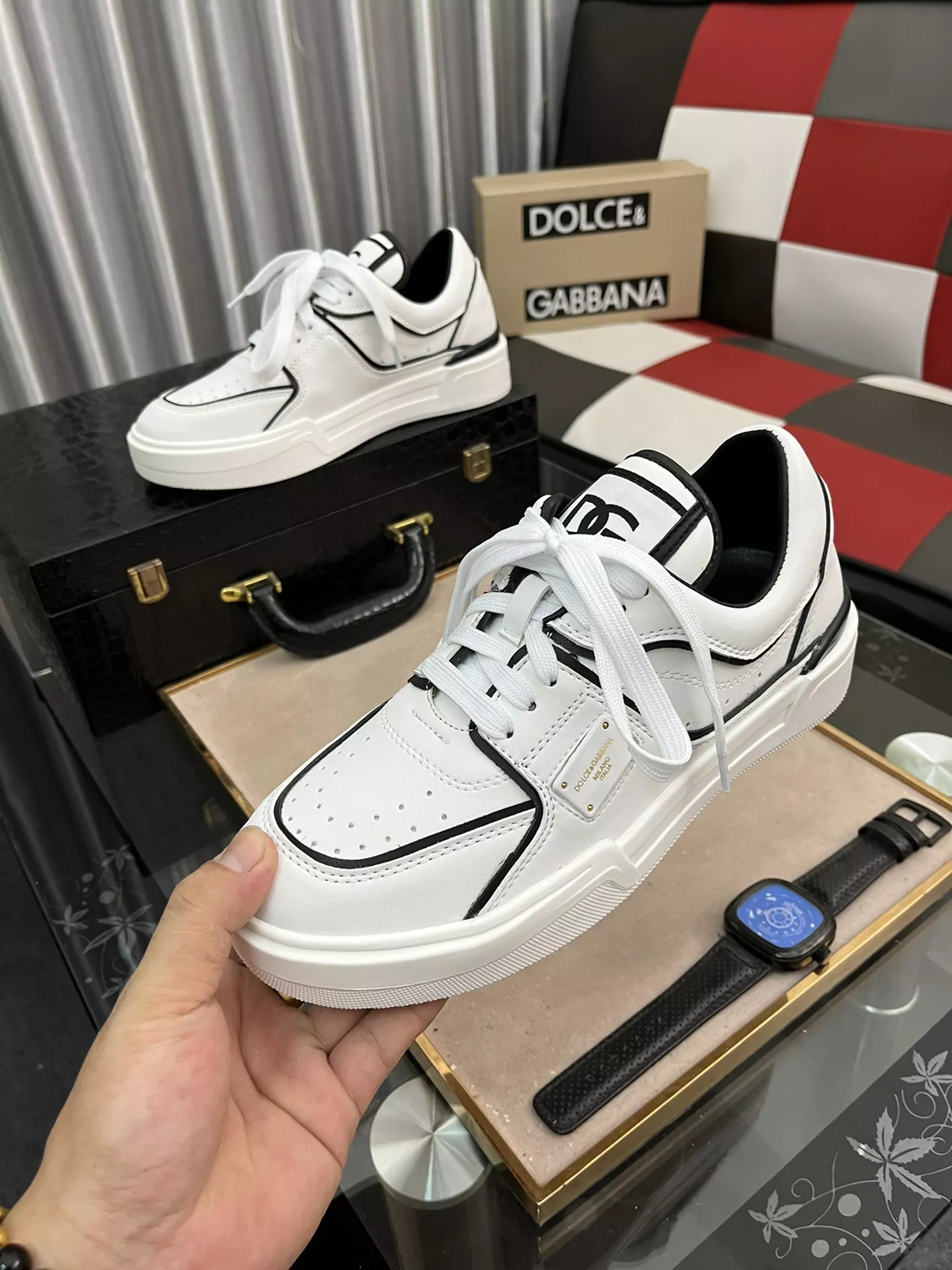 Durable 8614 Dolce & Gabbana D&G Casual Shoes For Men
