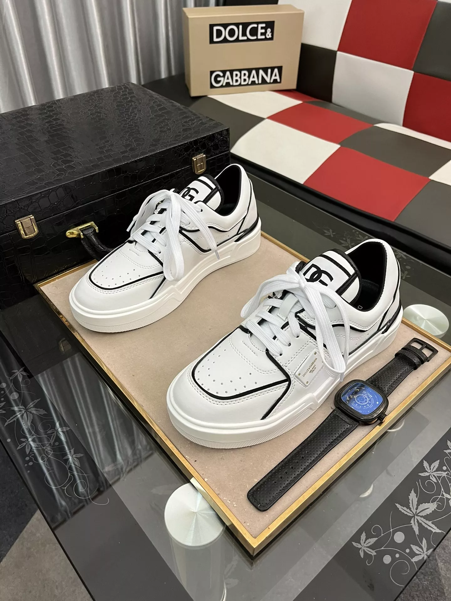 Durable 8614 Dolce & Gabbana D&G Casual Shoes For Men