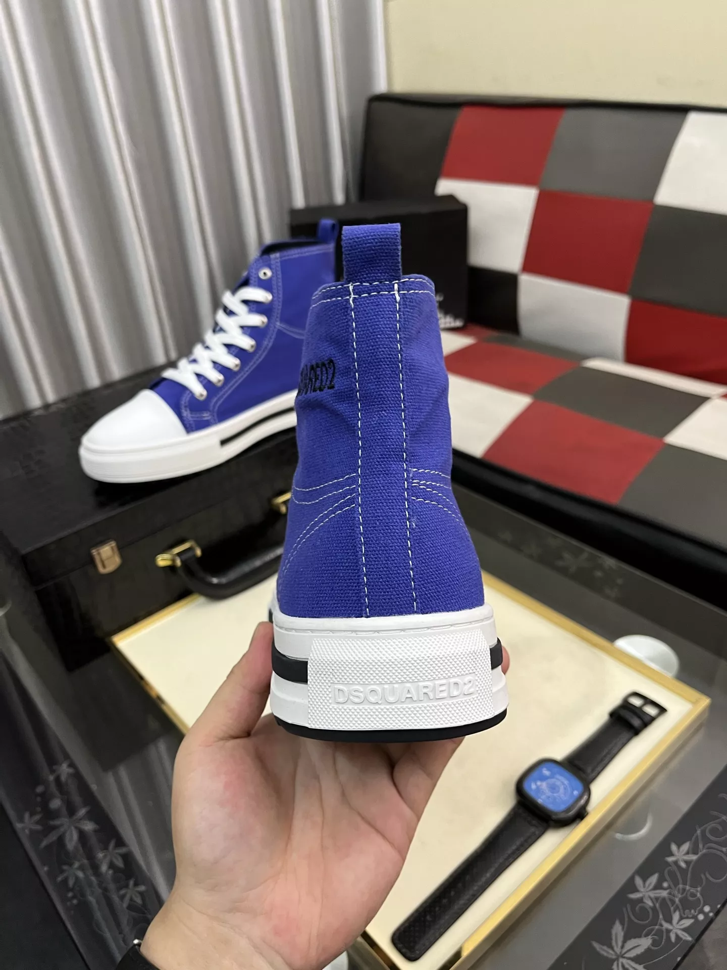 Durable 8618 Dsquared High Tops Shoes For Men