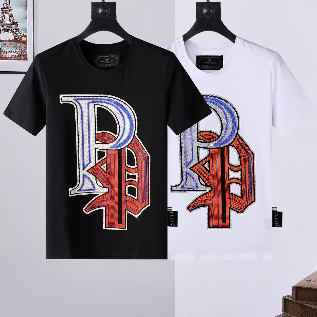 Durable 8628 Philipp Plein PP T-Shirts Short Sleeved For Men