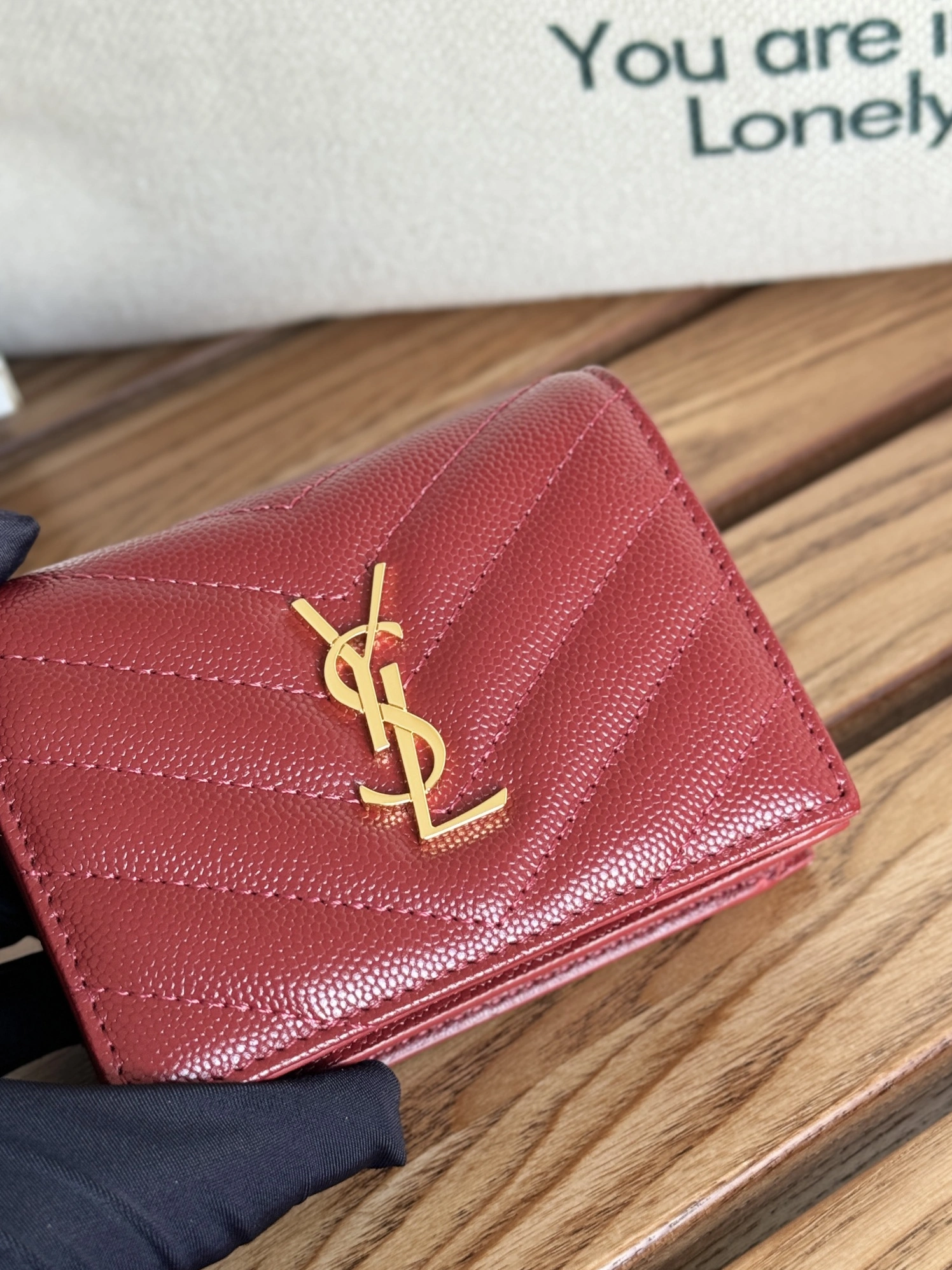 Durable 864 Yves Saint Laurent AAA Quality Wallets