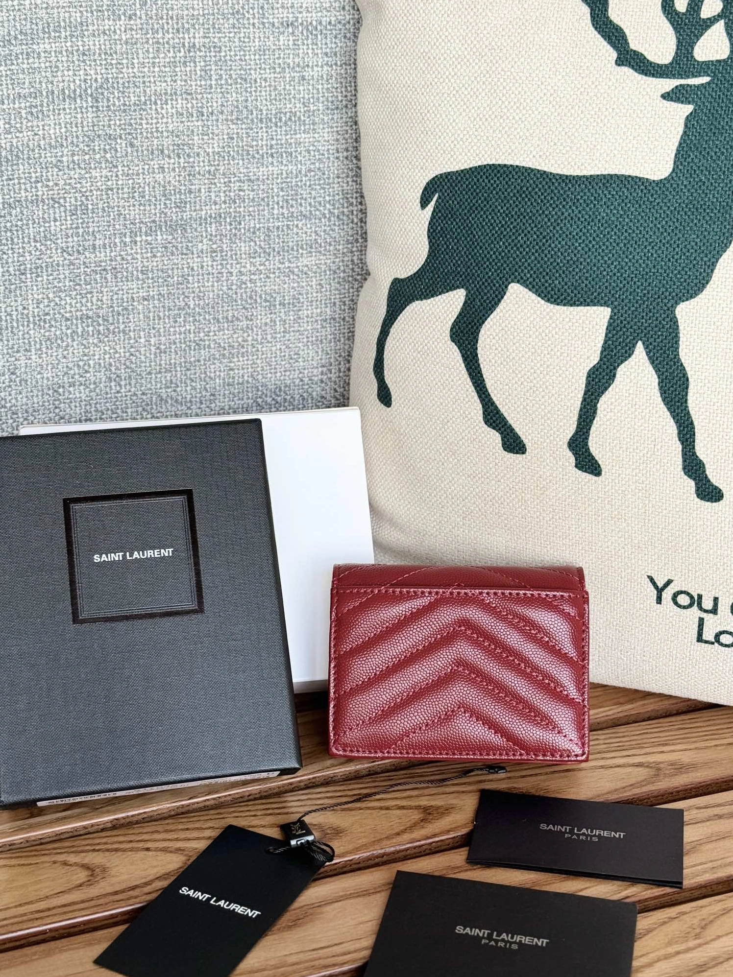Durable 864 Yves Saint Laurent AAA Quality Wallets