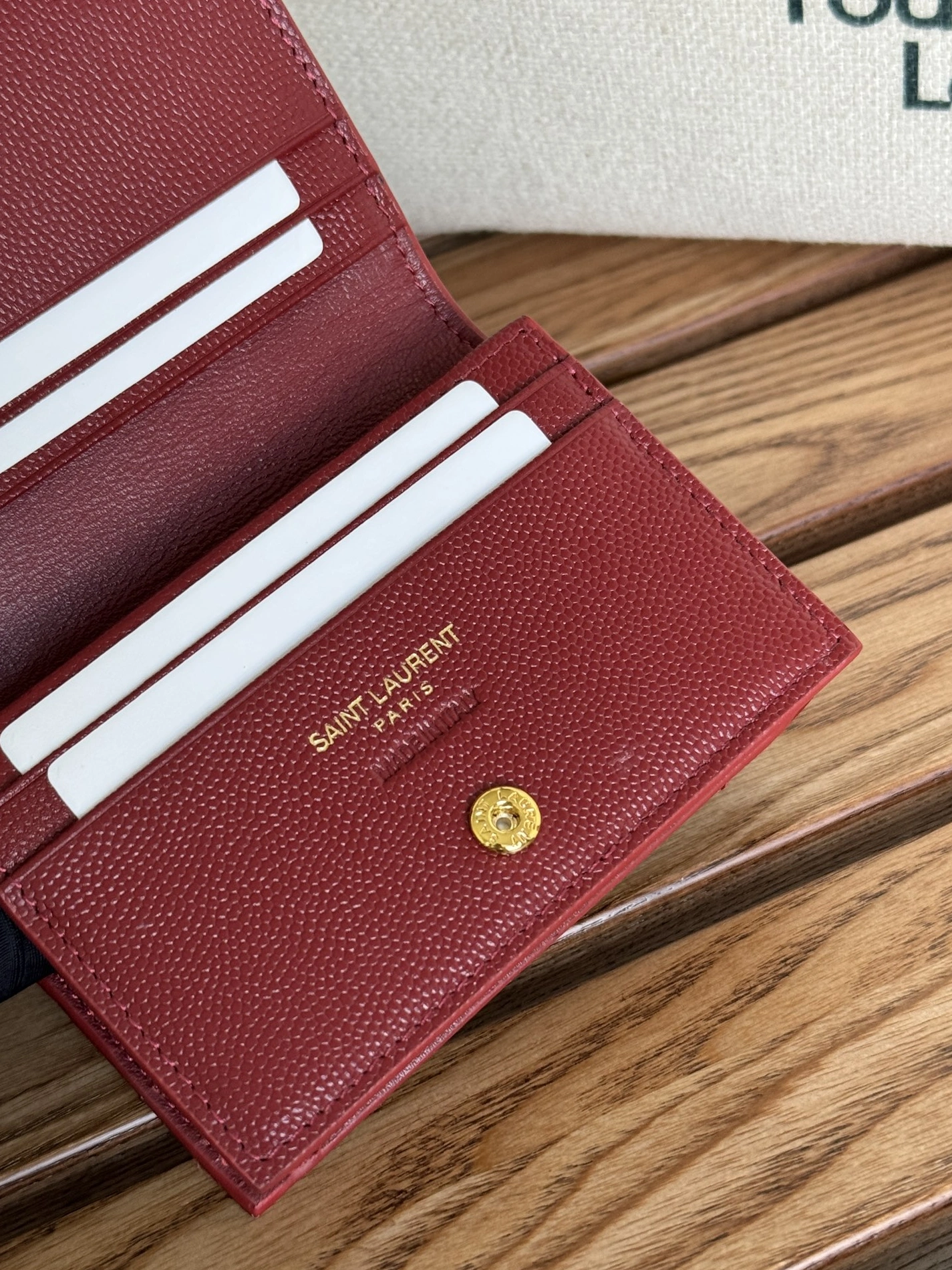 Durable 864 Yves Saint Laurent AAA Quality Wallets