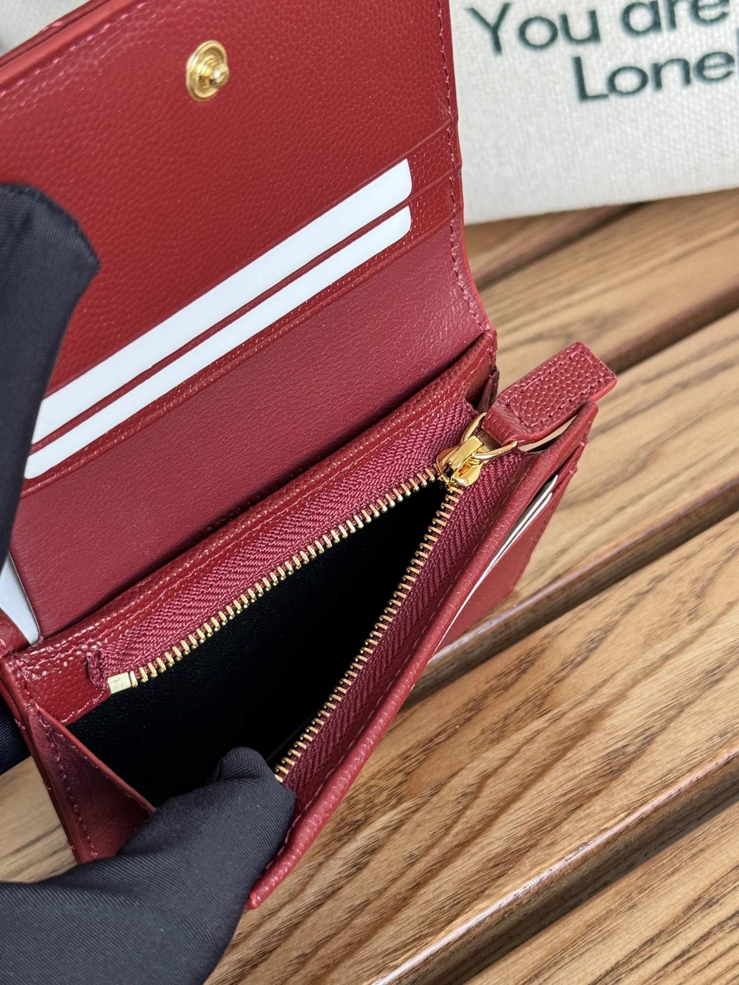 Durable 864 Yves Saint Laurent AAA Quality Wallets