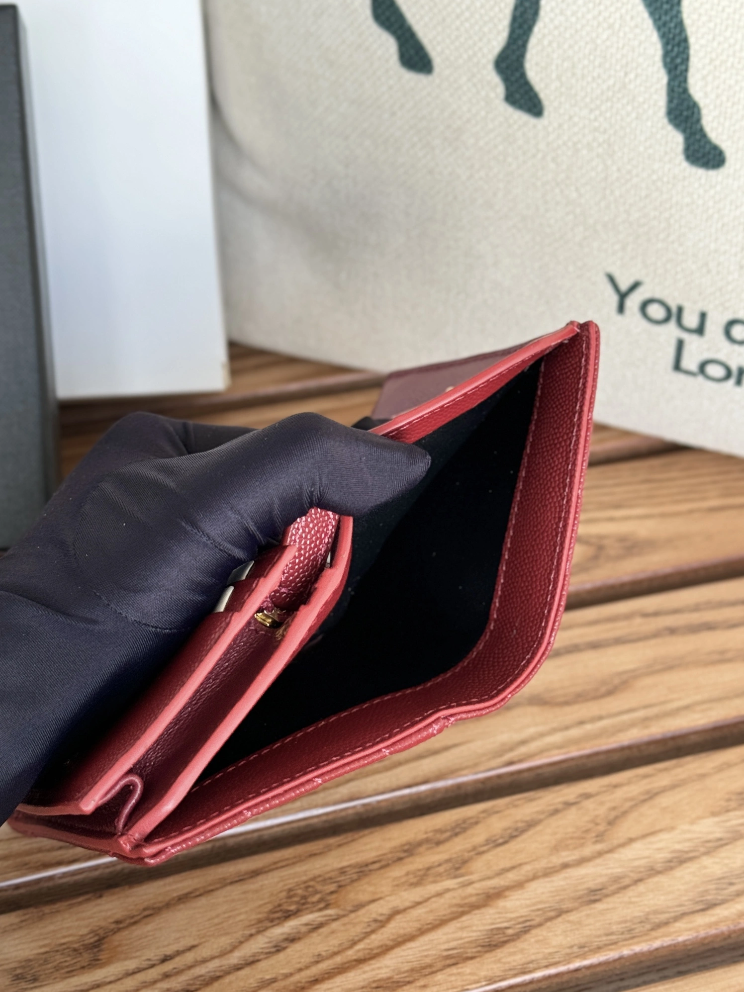 Durable 864 Yves Saint Laurent AAA Quality Wallets