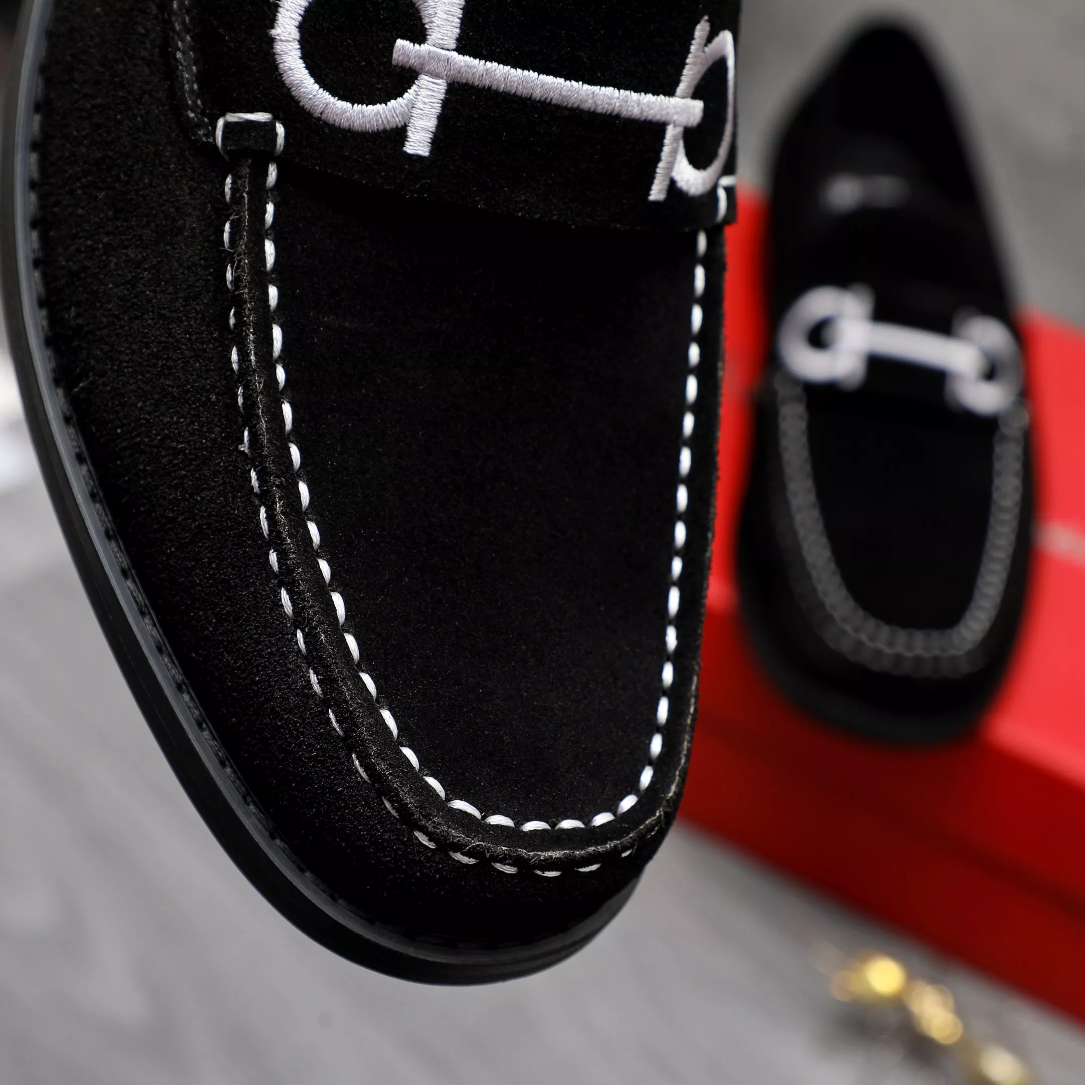 Durable 868 Salvatore Ferragamo Leather Shoes For Men