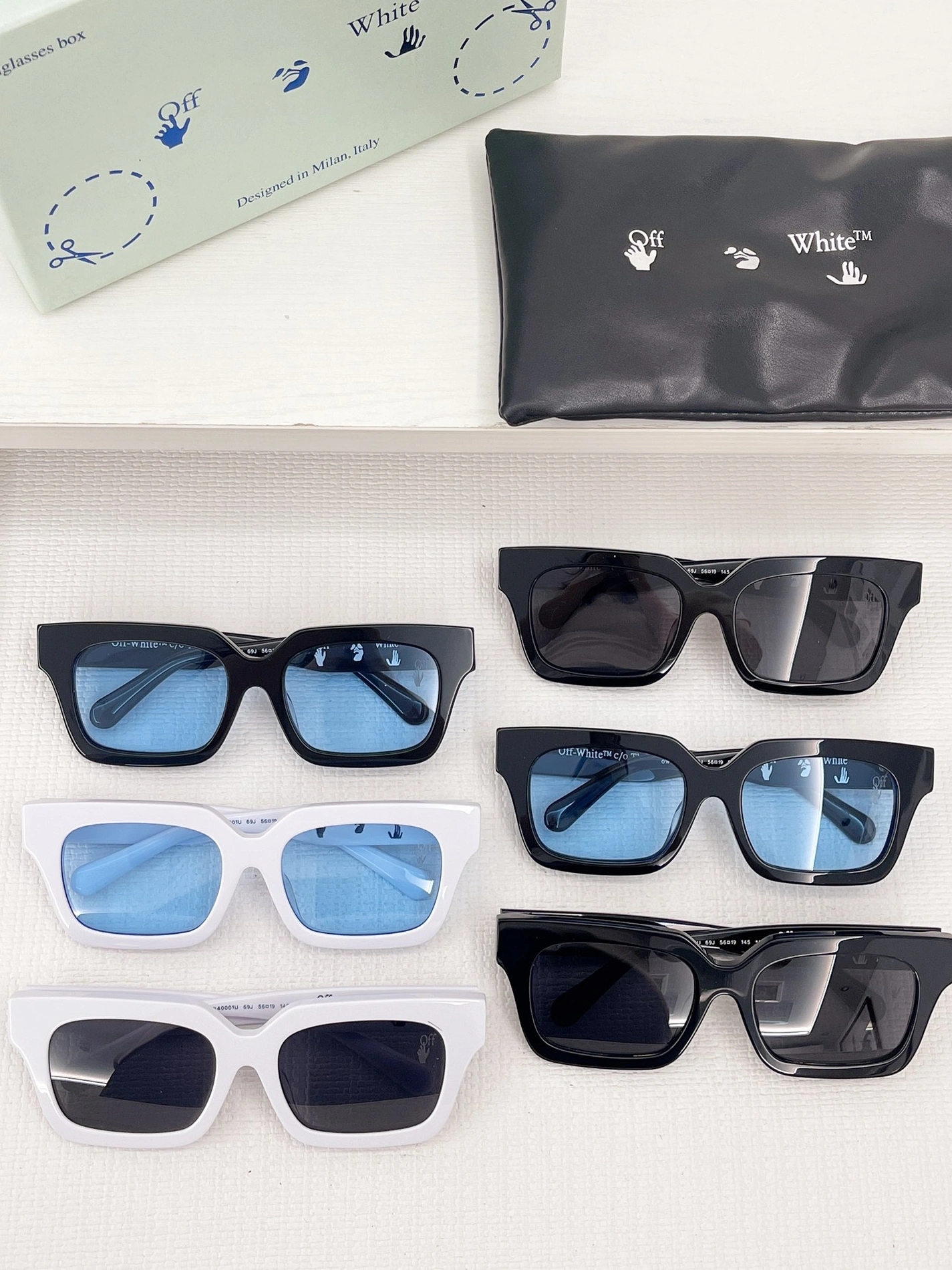 Durable 8701 Off-White AAA Quality Sunglasses