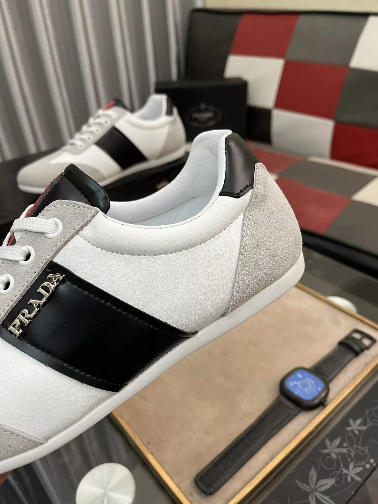 Durable 8735 Prada Casual Shoes For Men