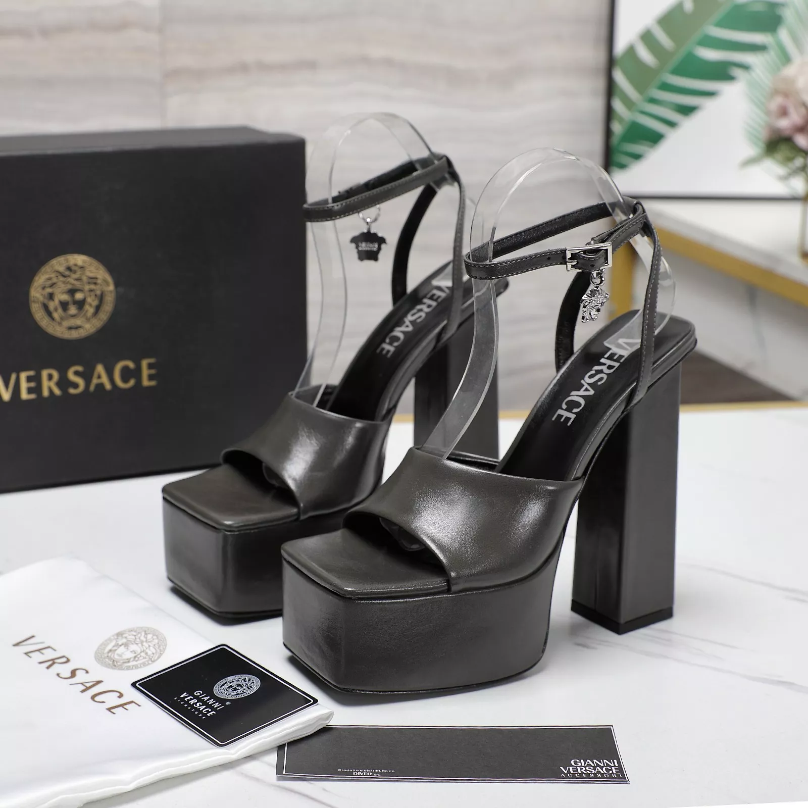 Durable 9081 Versace Sandal For Women