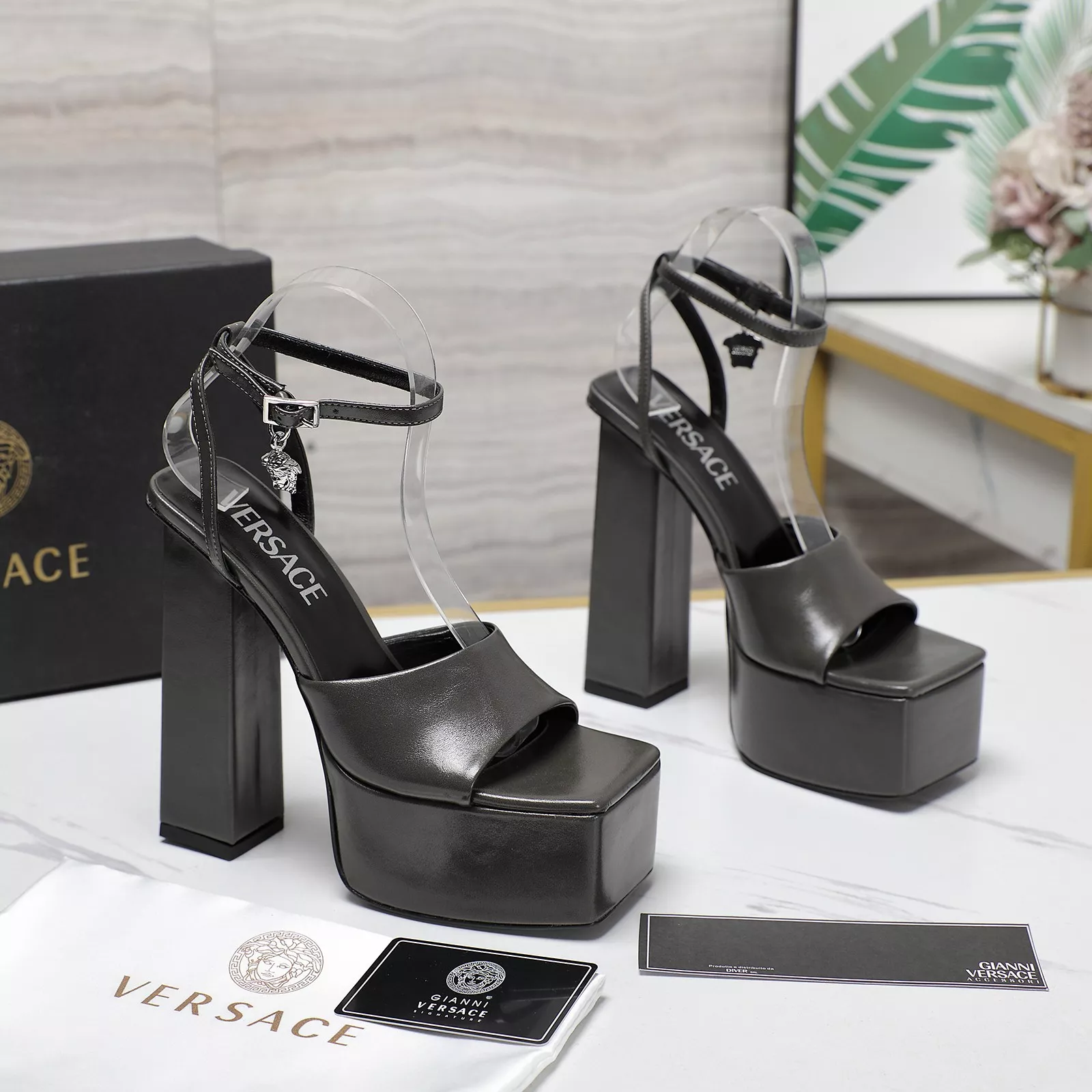 Durable 9081 Versace Sandal For Women