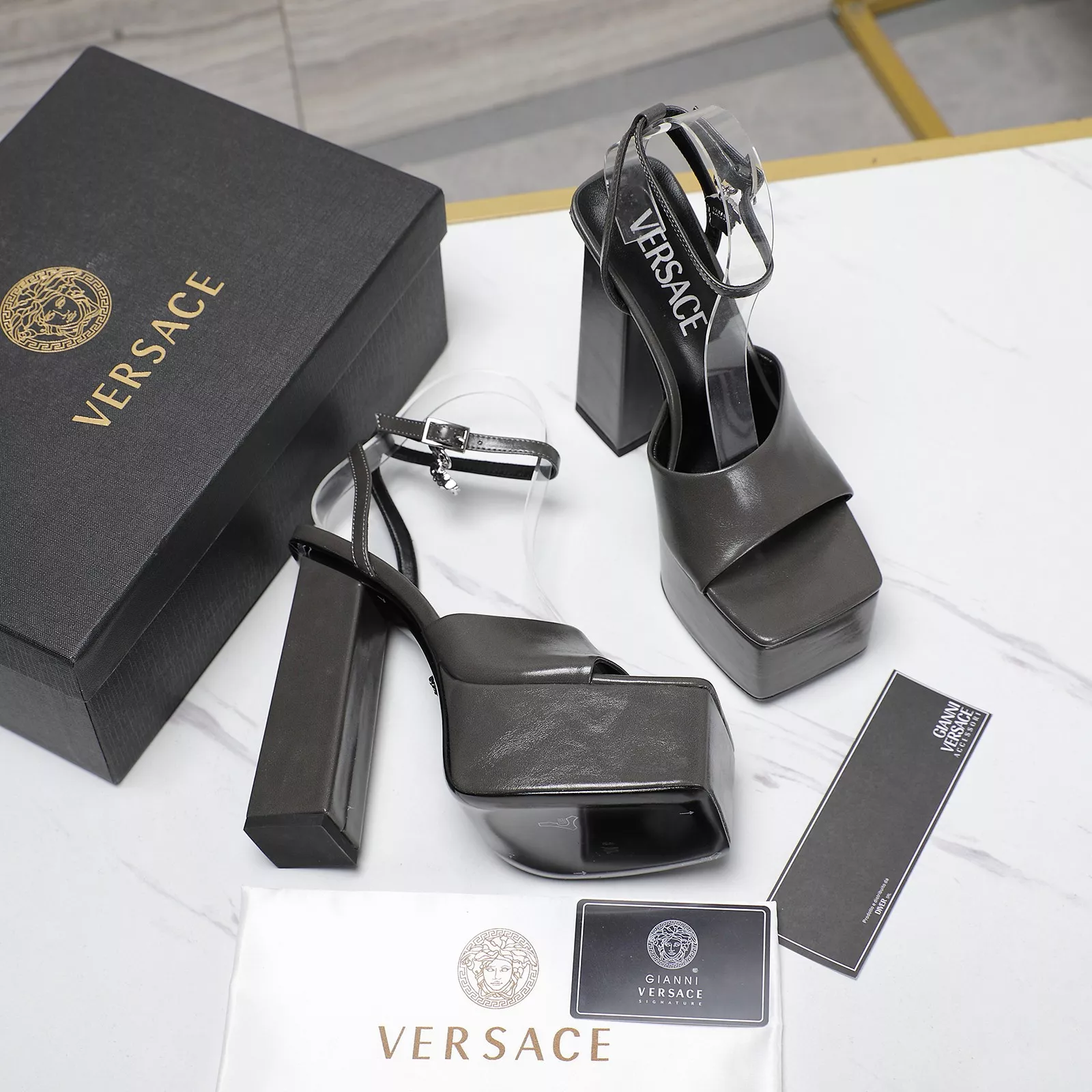 Durable 9081 Versace Sandal For Women