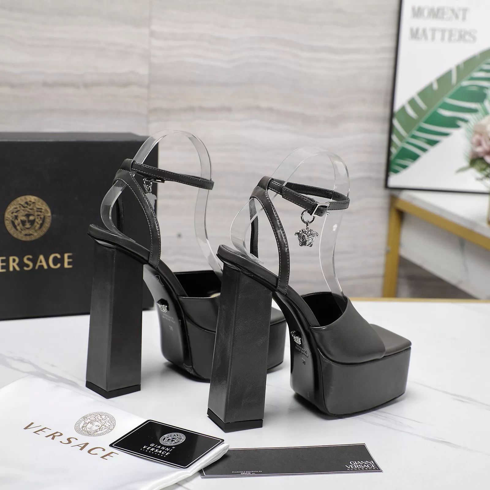 Durable 9081 Versace Sandal For Women