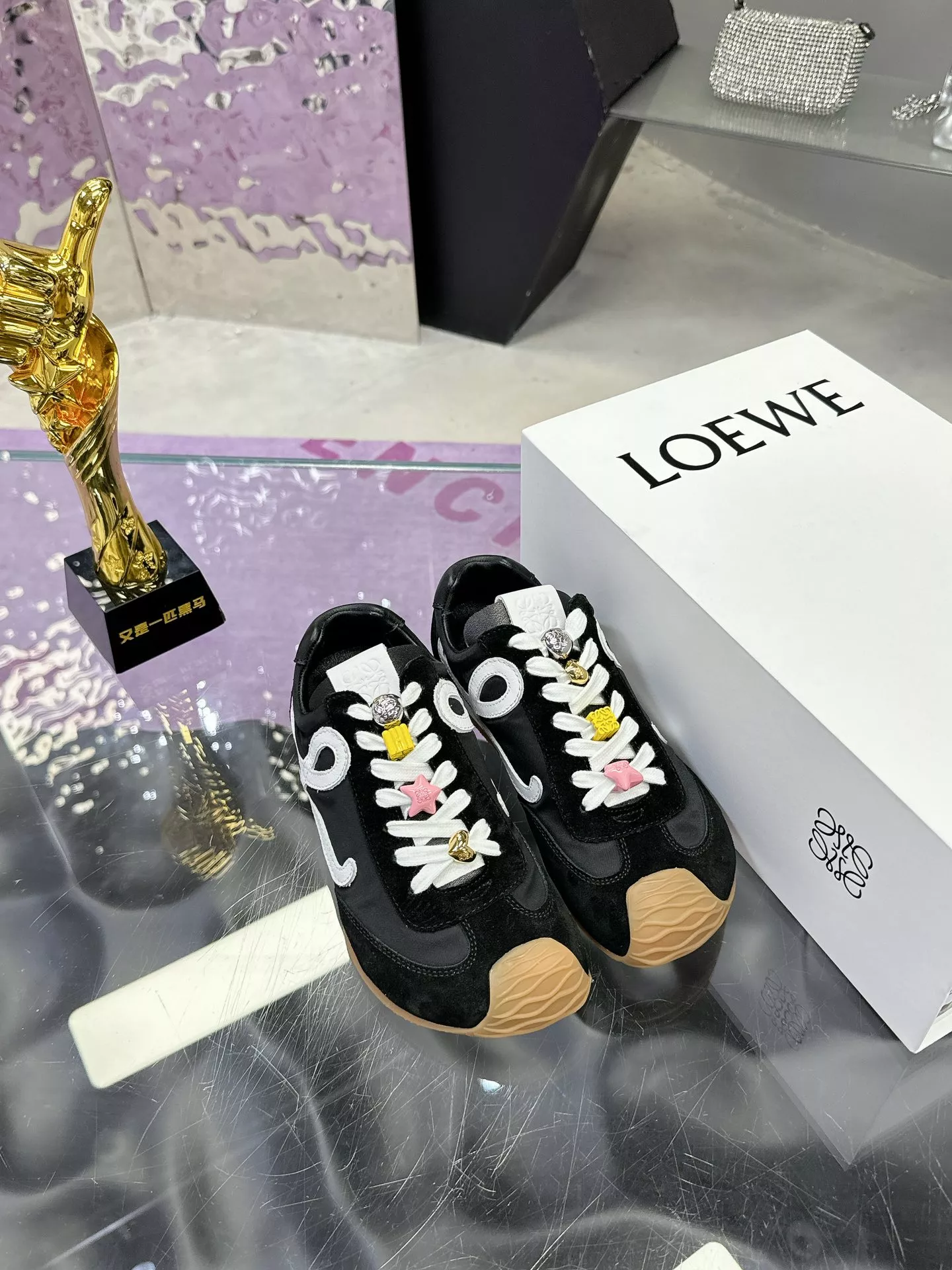 Durable 9377 LOEWE Casual Shoes For Men