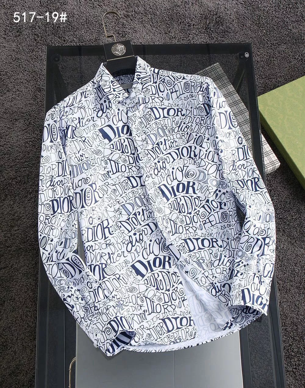 Durable 9409 Christian Dior Shirts Long Sleeved For Men