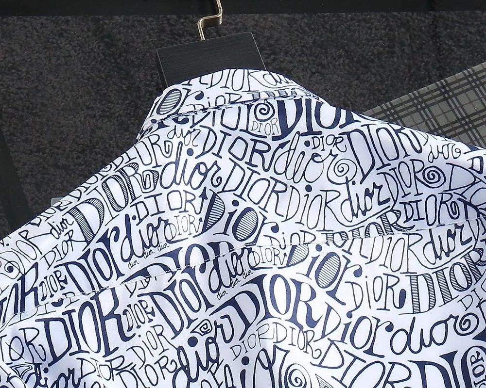 Durable 9409 Christian Dior Shirts Long Sleeved For Men