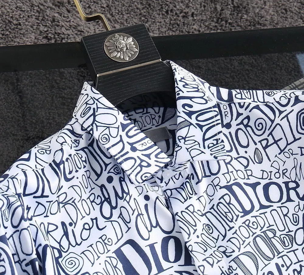Durable 9409 Christian Dior Shirts Long Sleeved For Men