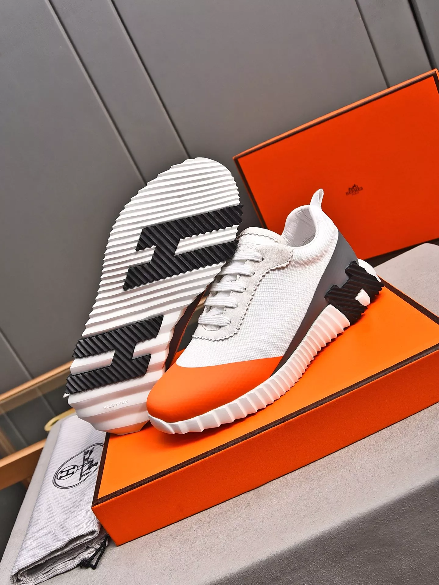 Durable 9416 Hermes Casual Shoes For Men