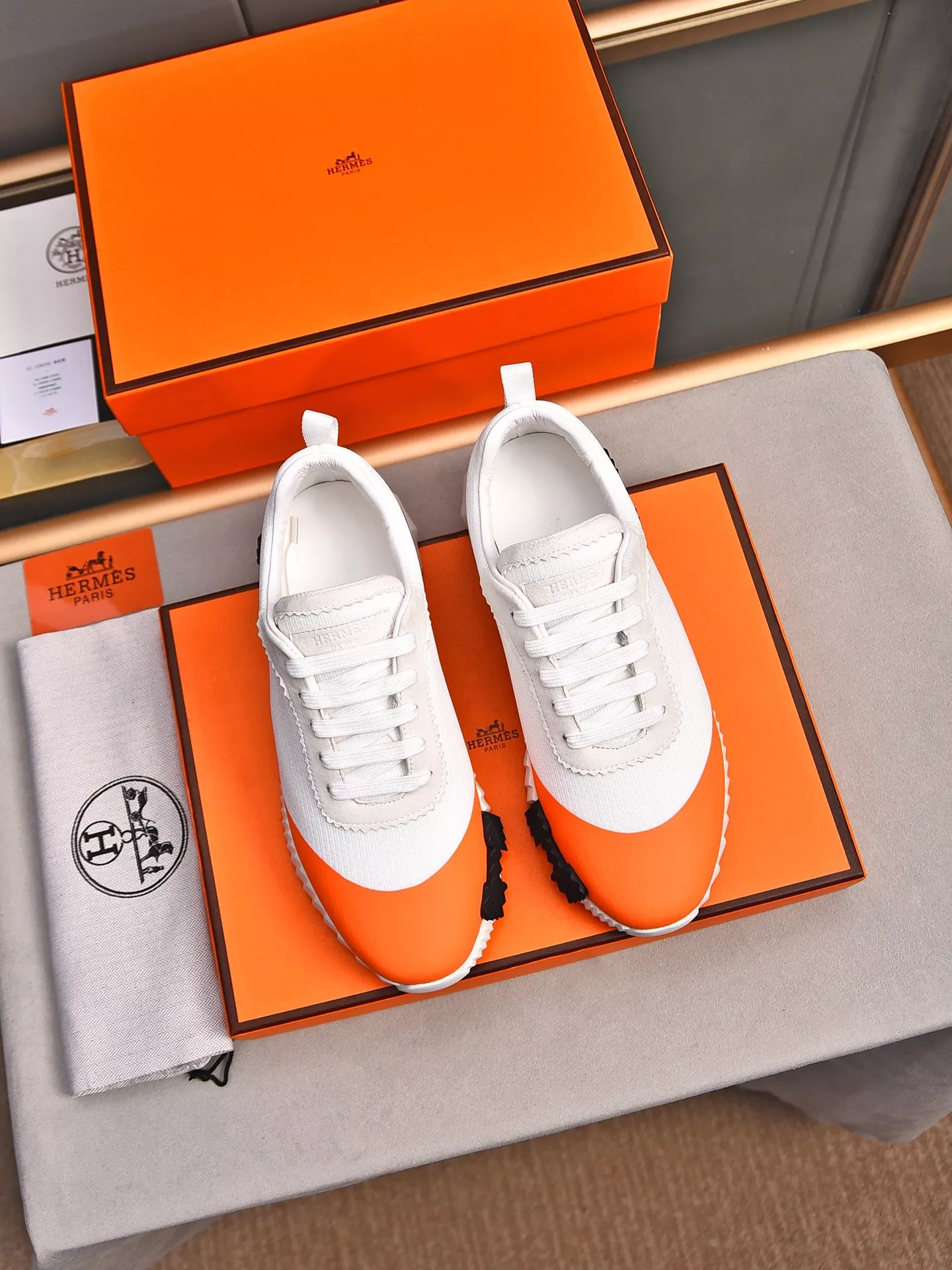 Durable 9416 Hermes Casual Shoes For Men