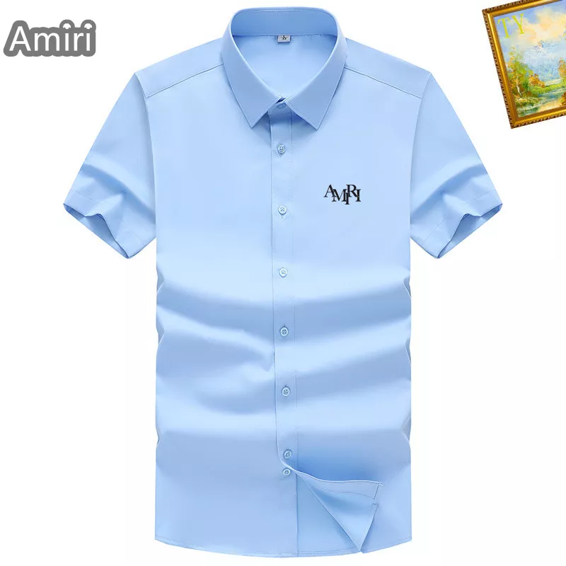 Durable 942 Amiri Shirts Short Sleeved For Men