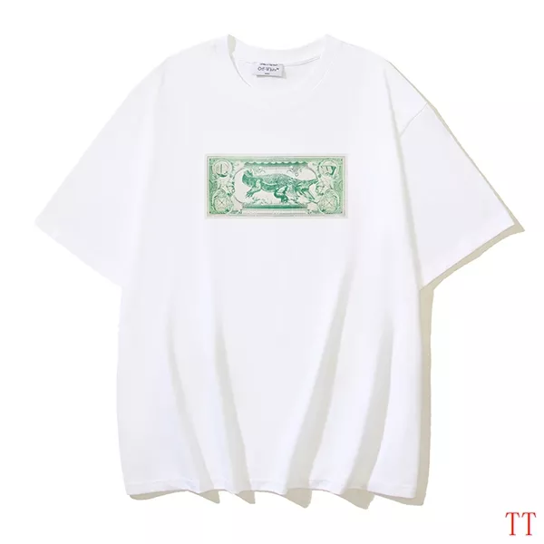 Durable 9430 Off-White T-Shirts Short Sleeved For Unisex